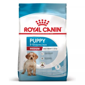 Сухий корм для цуценят середніх порід Royal Canin Medium Puppy, 15 кг