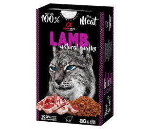AS CAT NATURAL SNACK LAMB/Н/в ласощі д/котів Натурал Снек виз Ламб 80 г