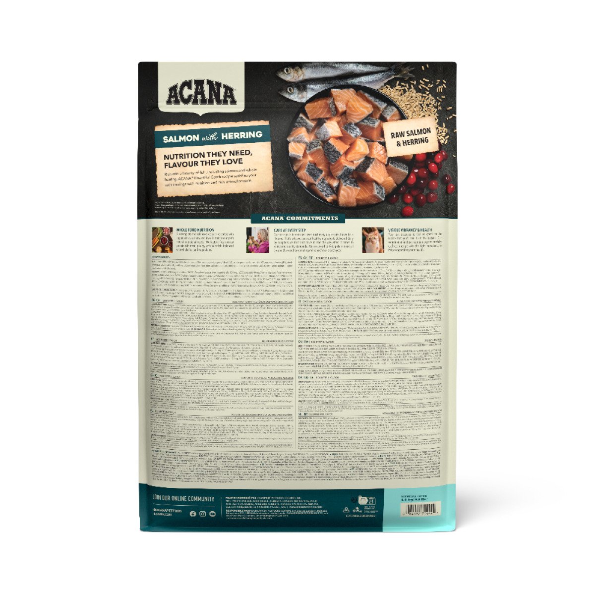 ACANA BOUNTIFUL CATCH CAT 4.5KG
