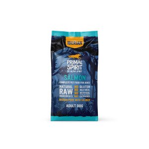 PRIMAL SPIRIT IBERIAN SALMON DOG FOOD/Повнораціонний корм д/собак Іберіан Салмон 1кг