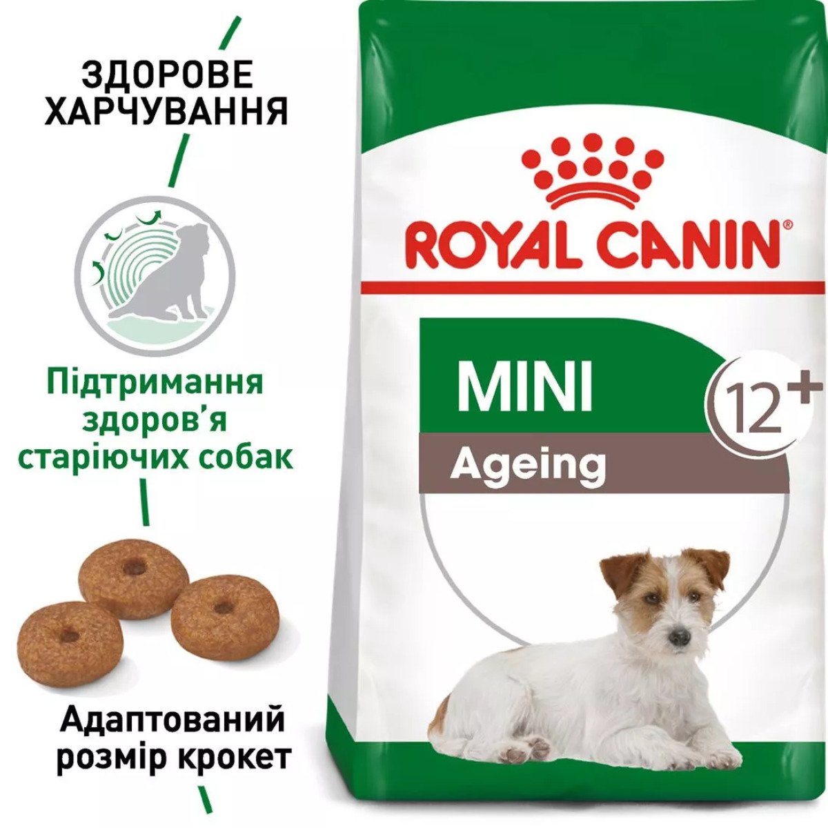 Сухий корм для собак малих порід Royal Canin Mini Ageing 12+, 800 г