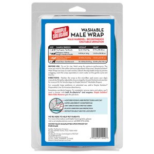 Багаторазовий гігієнічний пояс для собак (кобелів) Simple Solution Washable Male Wrap Large (розмір L), 1 шт.