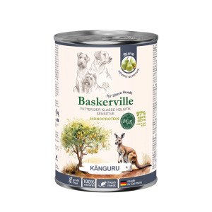 Baskerville HF FOS SENSITIVE Monoprotein Känguru Кенгуру 400г