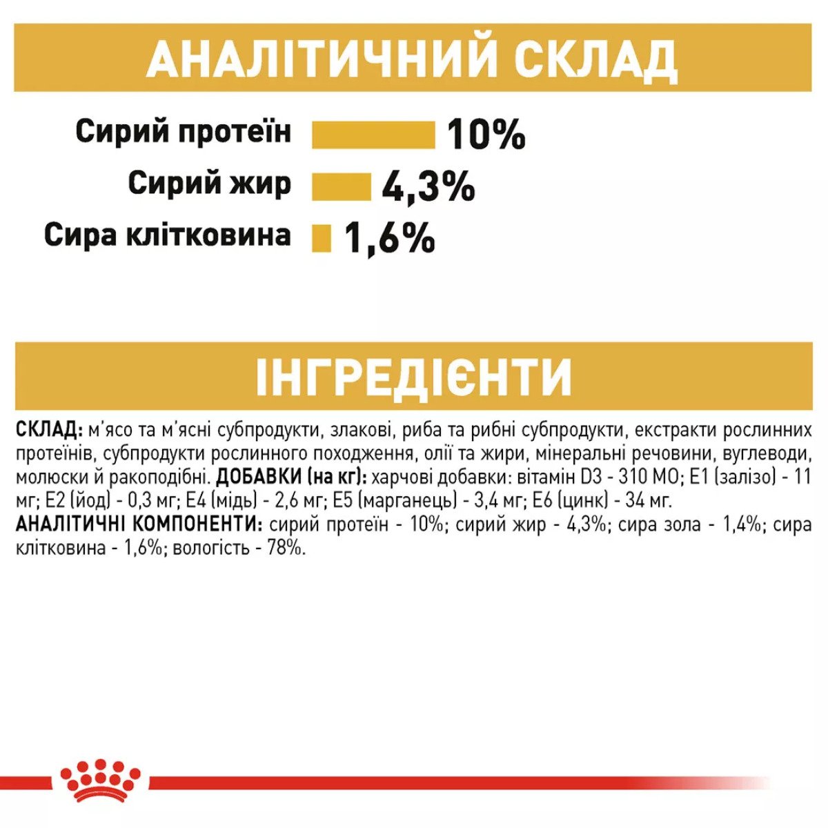 Вологий корм для котів Royal Canin Maine Coon Adult, 85 г