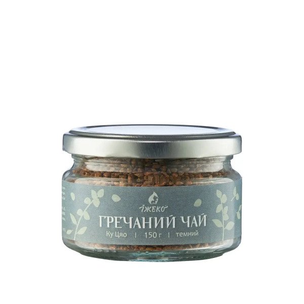 Чай гречаний темний зерновий 150 г (скло)