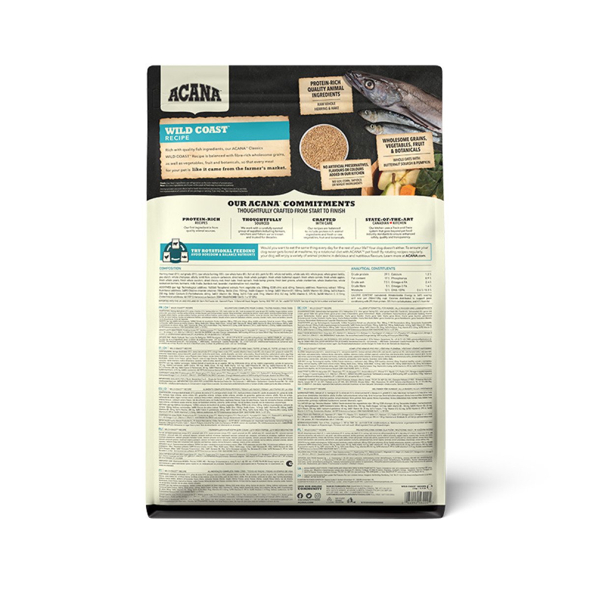Сухий корм для собак ACANA Classics Wild Coast Recipe, 2 кг