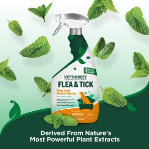 VET`S BEST Natural Flea & Tick Home Spray 945 мл