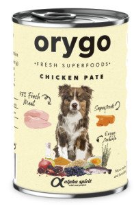 ORYGO WET CHICKEN W/CARROT/консерва д/собак Оріго Чікен виз Керротс 400г.