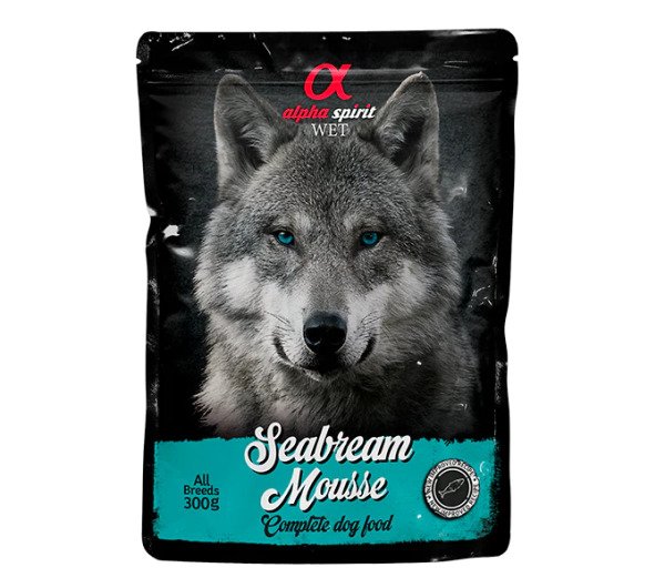 ALPHA SPIRIT POUCH SEA BREAM/Вологий корм д/собак Сі Брім 300г