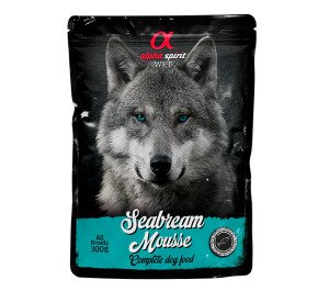 ALPHA SPIRIT POUCH SEA BREAM/Вологий корм д/собак Сі Брім 300г