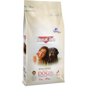BonaCibo Adult Dog High Energy Chicken&Rice with Anchovy 4 kg