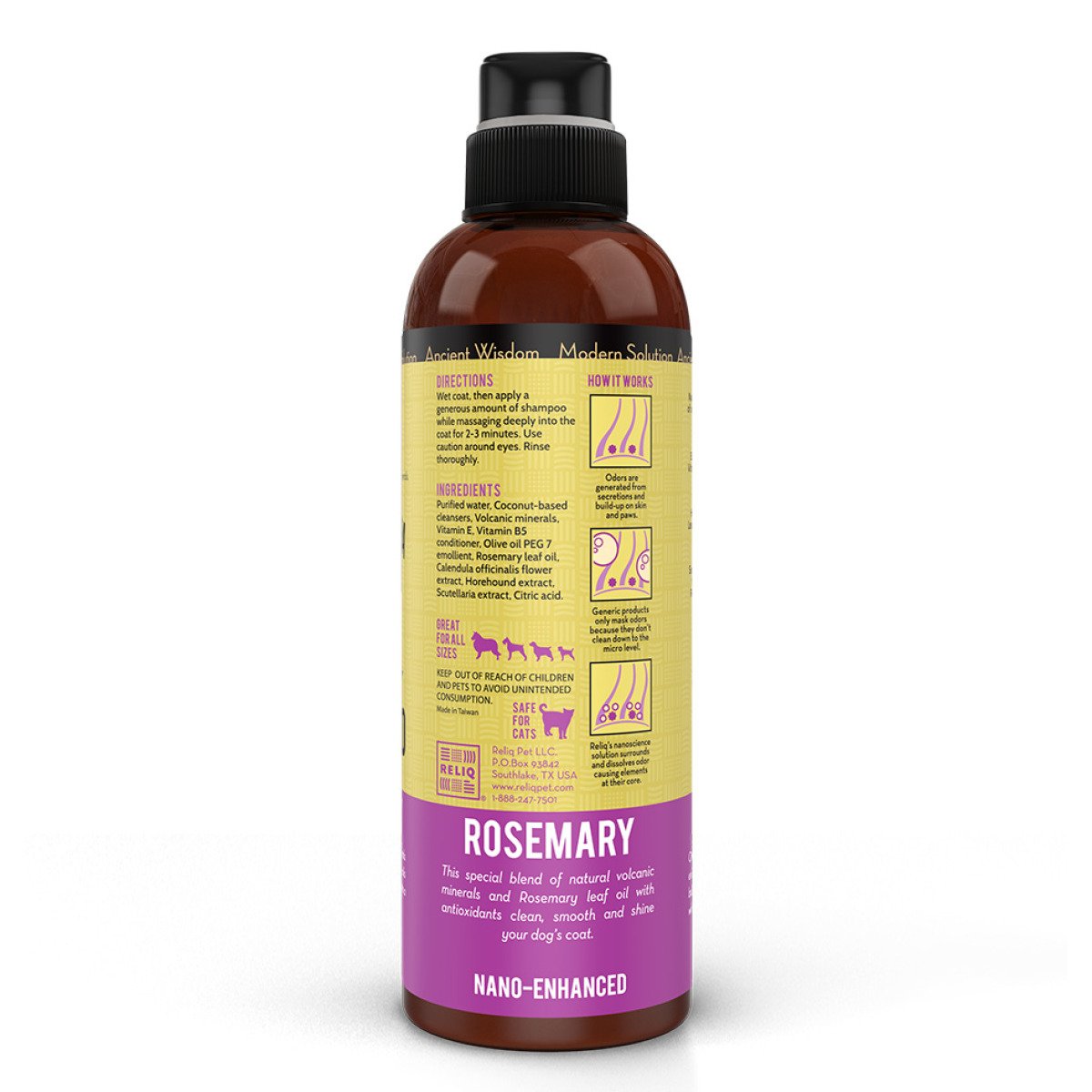 RELIQ Mineral Rosemary Shampoo 500 мл