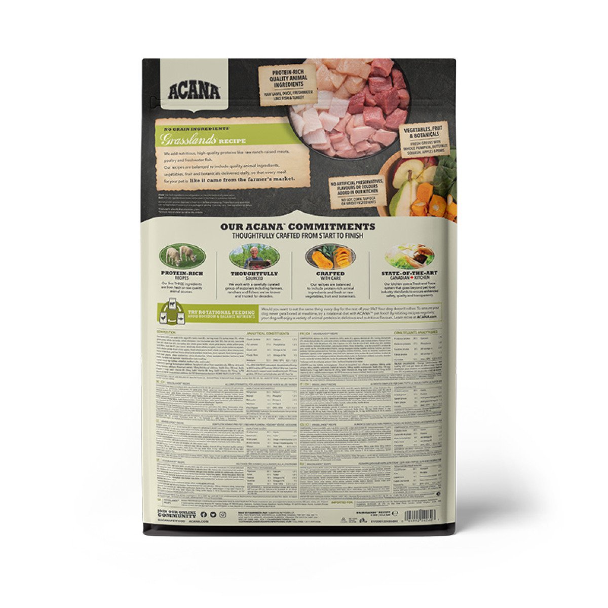 ACANA GRASSLANDS DOG RECIPE 6.0kg