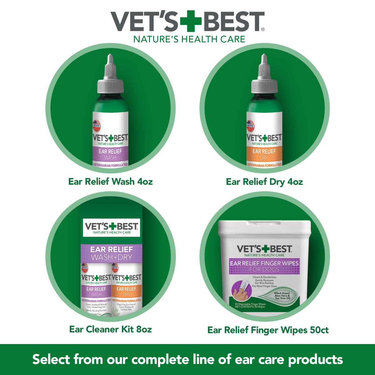 VET`S BEST Flea&Tick Repellent Collar for Cats 1шт 60 см