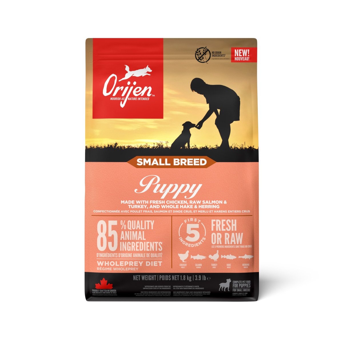 ORIJEN Puppy Small Breed Dog 1.8 KG