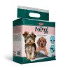 Pet Pad Plus 60x60 см 10 шт/Пелюшки 5 шарові з акт. вугіл. та фером. д/тварин PADOVAN