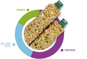 Stix vegetable cocorite/Ласощі Стікс д/хвилястих папуг Падован Веджетабл 80 г