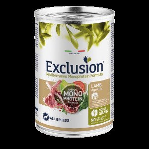 Вологий корм для собак Exclusion з ягням, 400 г