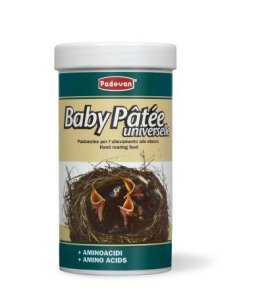 BABY Patee universelle 100g/Корм д/пташенят зерноїдних птахів Падован Бейбі Пате Універсале 100г