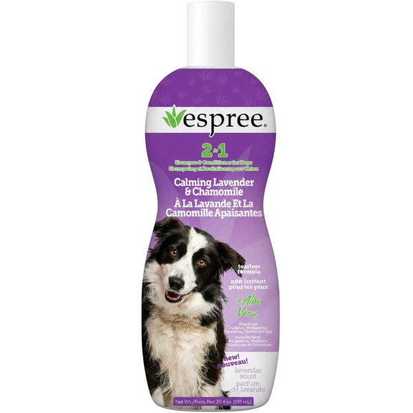 ESPREE Calming Lavender&Chamomile Dog Shampoo&Conditioner 2in1 591мл