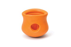 Іграшка для собак Toppl Small Tangerine/Топпл д/ласощів малий оранжевий 8см