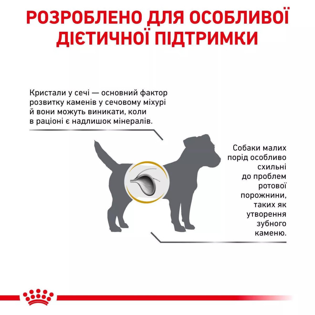 Сухий корм для собак малих порід Royal Canin Urinary S/O Small Dog, 1.5 кг