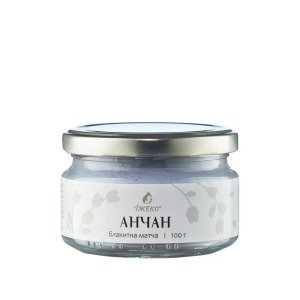 Анчан - порошок квітів (Блакитна матча) Їжеко, 100 г (скляна банка)