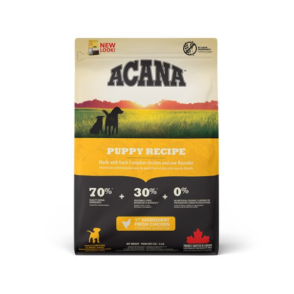 Сухий беззерновий корм для цуценят ACANA Puppy Recipe 2 кг