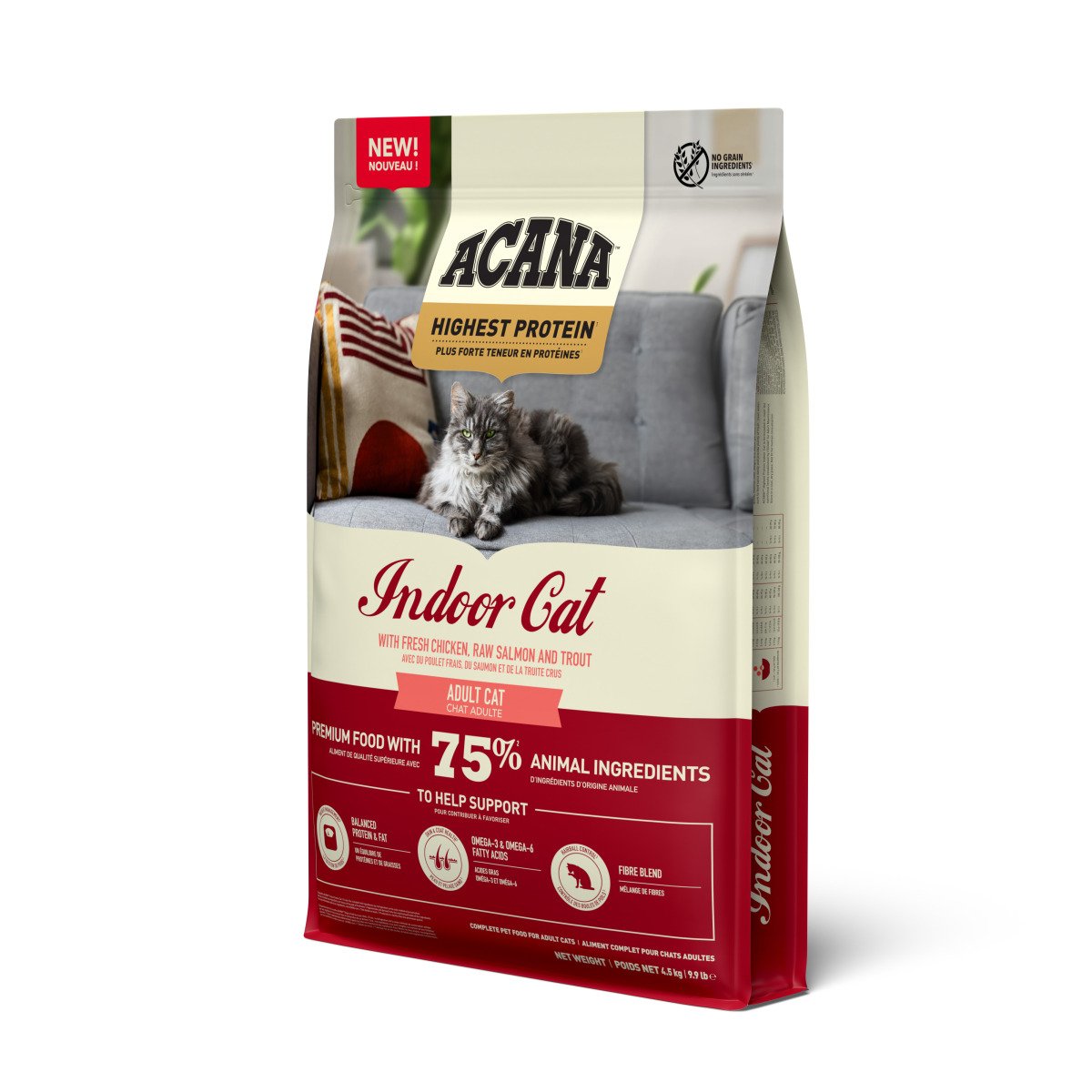 ACANA HIGHEST PROTEIN INDOOR CAT 4.5KG