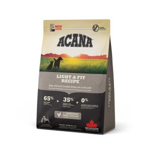 Сухий беззерновий корм для дорослих собак ACANA Light & Fit Recipe, 2 кг