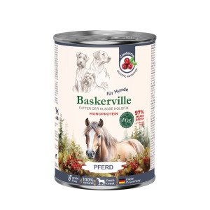 Baskerville HF FOS Monoprotein Pferd Конина 400г