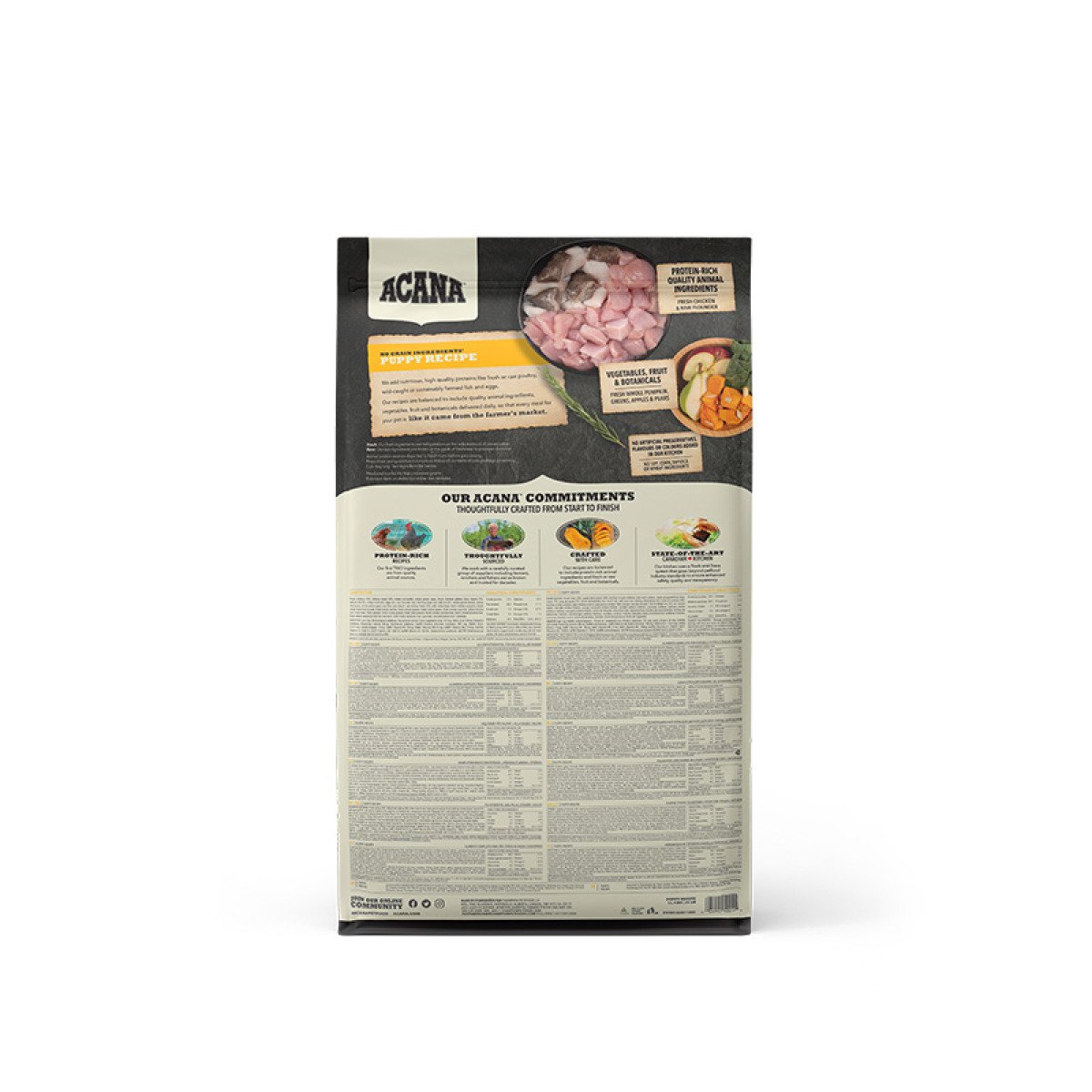 Сухий беззерновий корм для цуценят ACANA Puppy Recipe 11.4 кг