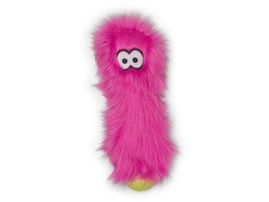 Іграшка пищалка д/собак Custer Hot Pink/Кастер пухнастий рожевий 26см
