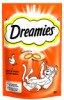 DREAMIES Ласощі Для Котів Хрусткі Подушечки Наповнені Паштетом З Куркою 60 Г