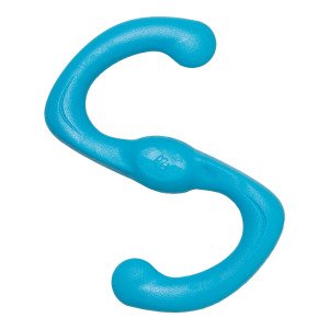 Іграшка для собак Bumi Large Aqua/Бумі S-подібна велика блакит. 24см