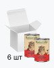 Baskerville М'ясо курки з сердечками — вологий корм для котів, 6 × 400 г