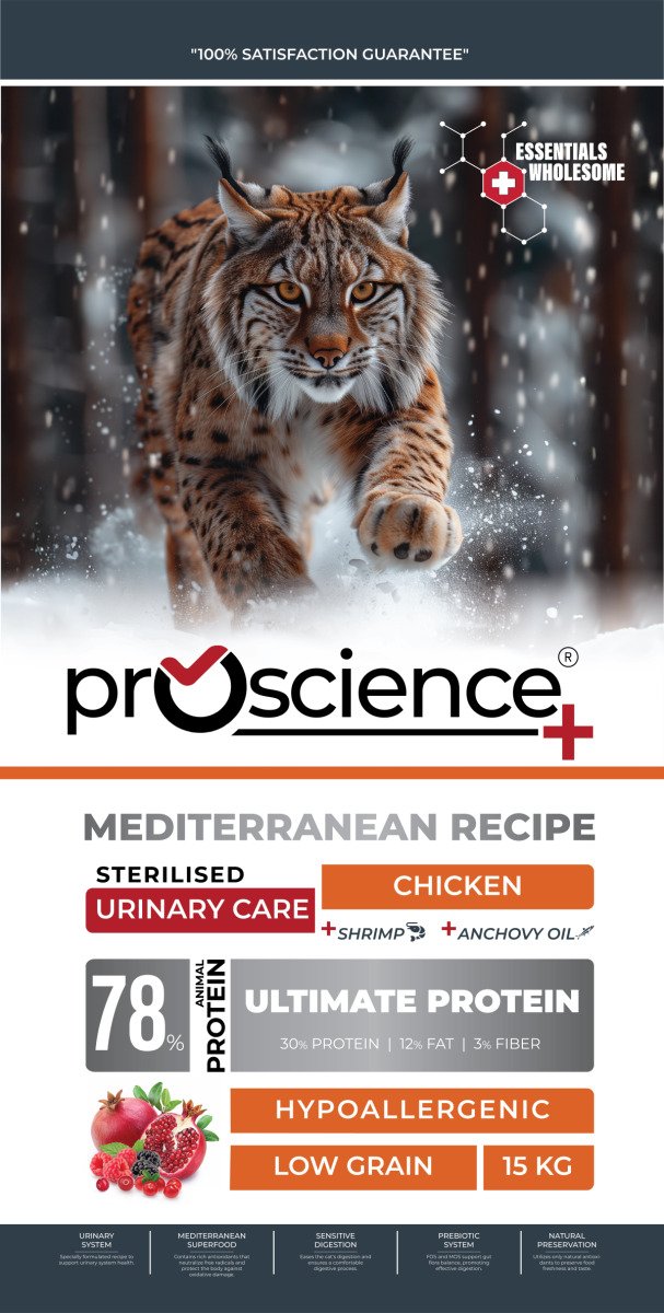 ProScience Sterilised Cat Chicken 15 kg