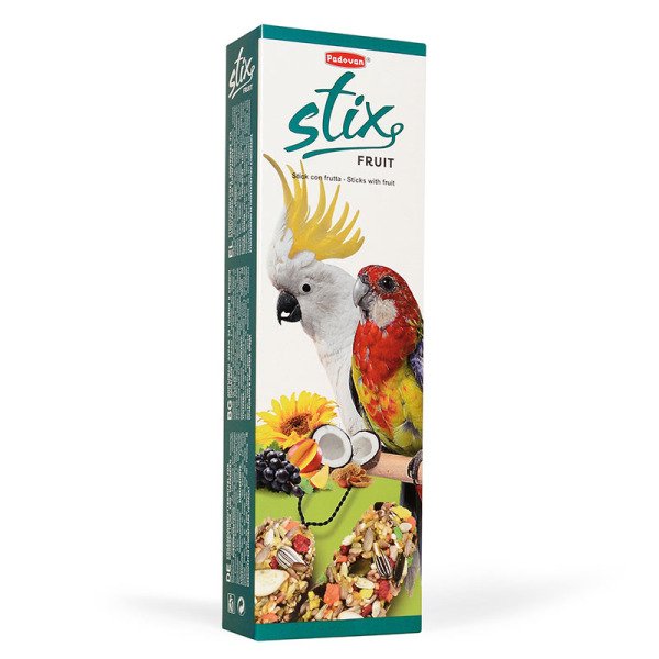 Stix fruit pap/Ласощі Стікс д/сер. та вел. папуг Падован Фрут паппагаллі 150 г
