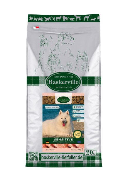 Baskerville Яловичина та курятина з рисом — сухий корм для собак, 20 кг